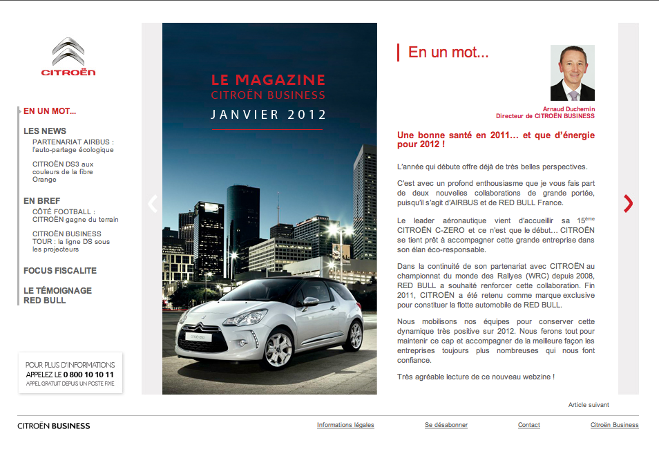 Citroën Business Mag 1